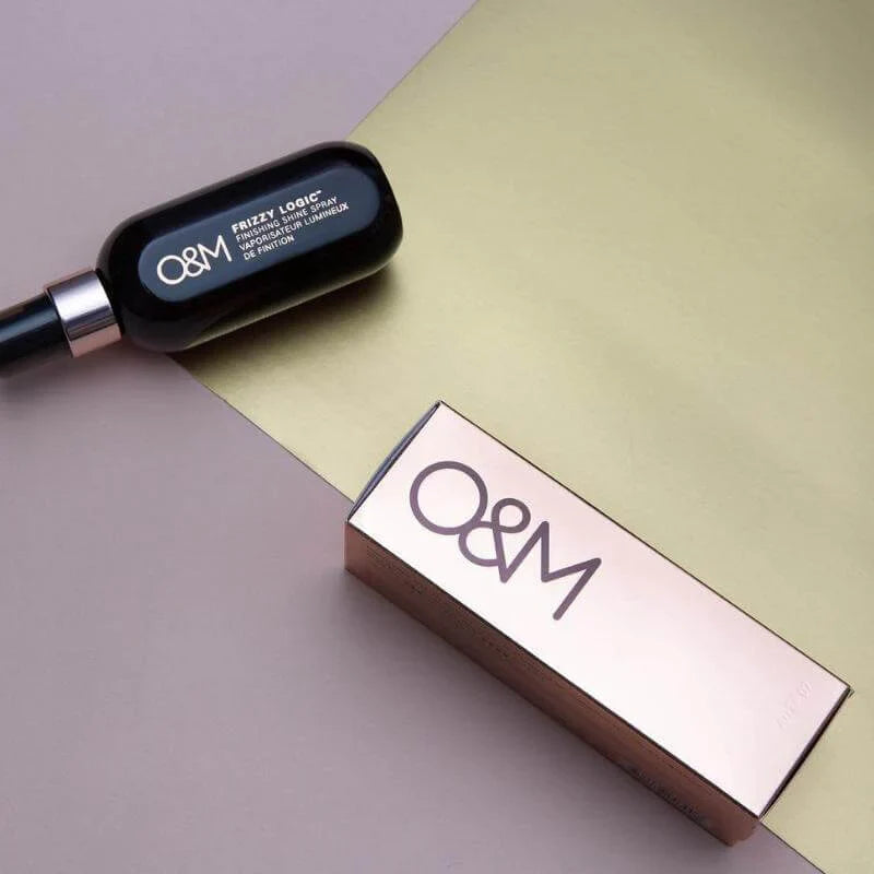 Unlock Smooth and Shiny Hair with O&M Frizzy Logic Shine Spray 100ml