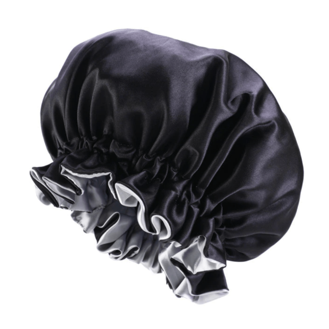 House Silk - Black Hair Bonnet - Ultimate Balayage