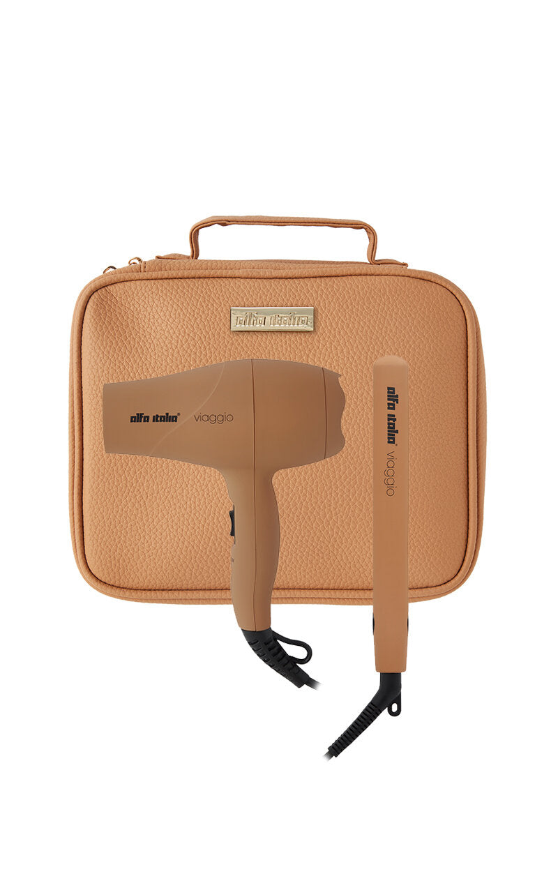VIAGGIO TRAVEL STYLING KIT ROMA COLLEZIONE - TAN - Ultimate Balayage