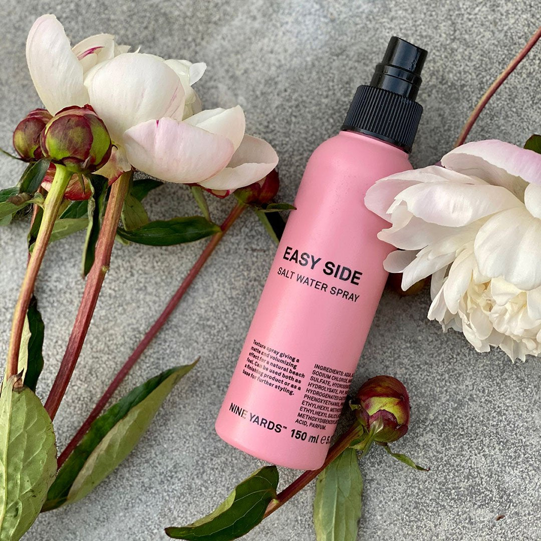 Achieve Effortless Beach Waves with NINE YARDS Easy Side Salt Water Spray
