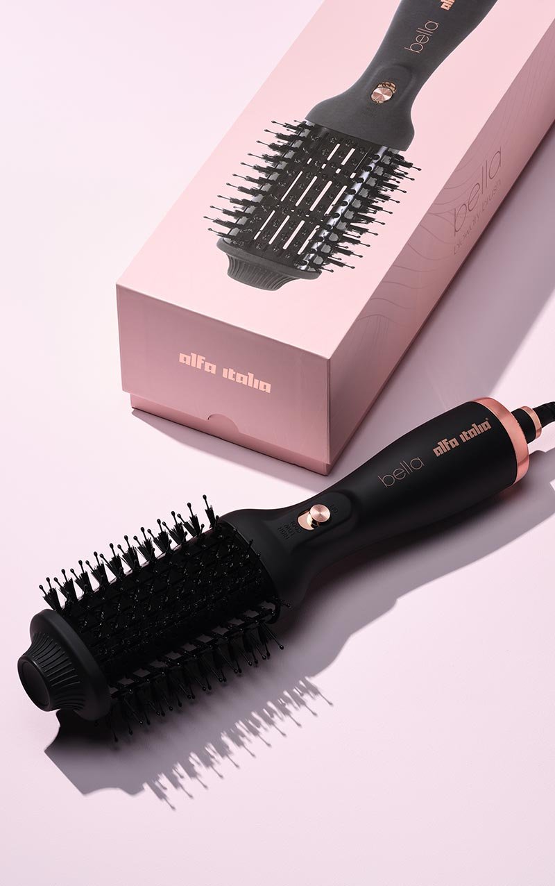 Get a Salon-Worthy Blowout at Home with the Alfa Italia Bella Blowdry Brush - Order Now!
