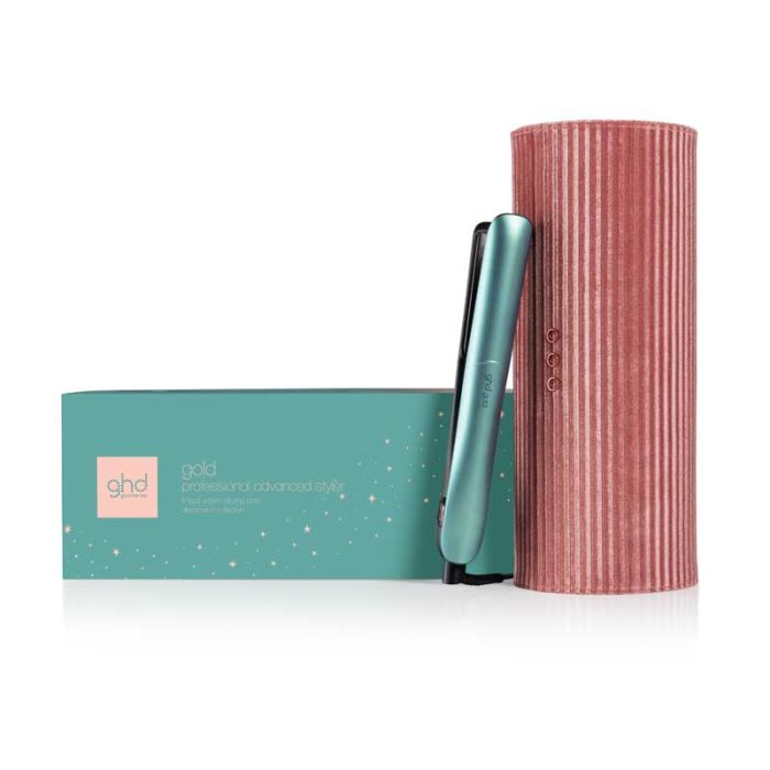 ghd Gold Limited Edition Straightener Gift Set in Jade - Ultimate Balayage