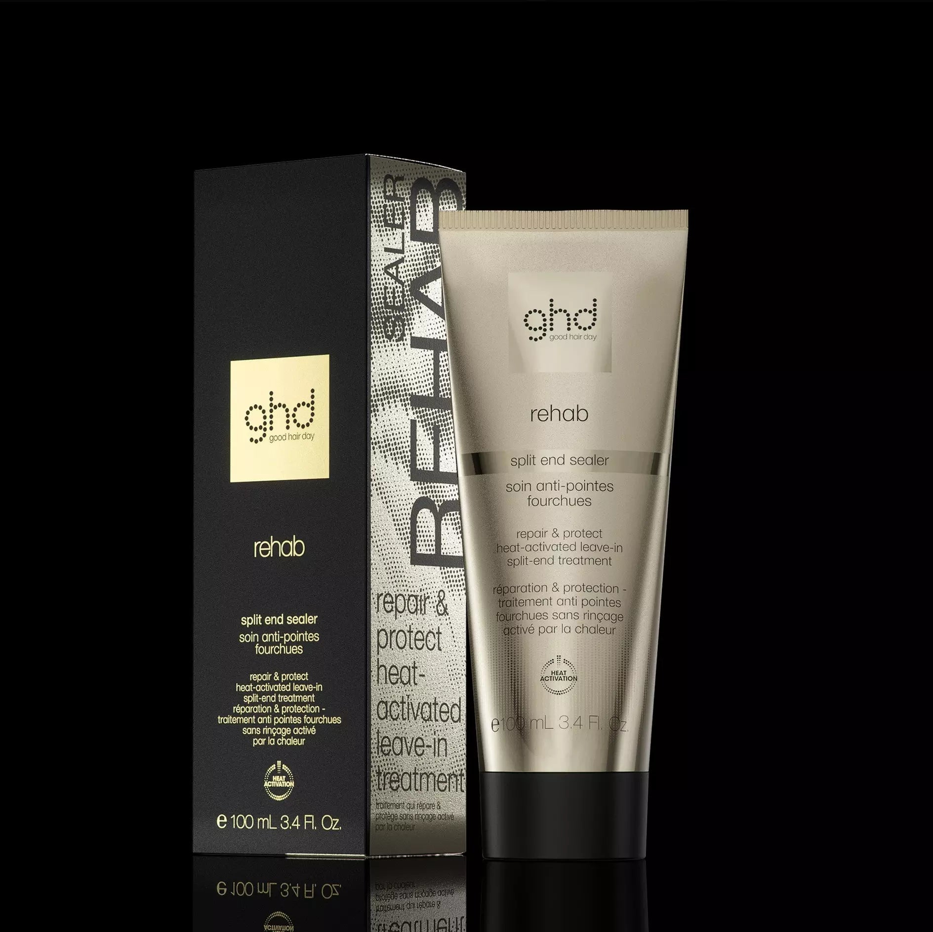 NEW GHD Rehab Split End Sealer Cream | Strengthen & Smooth Damaged Ends