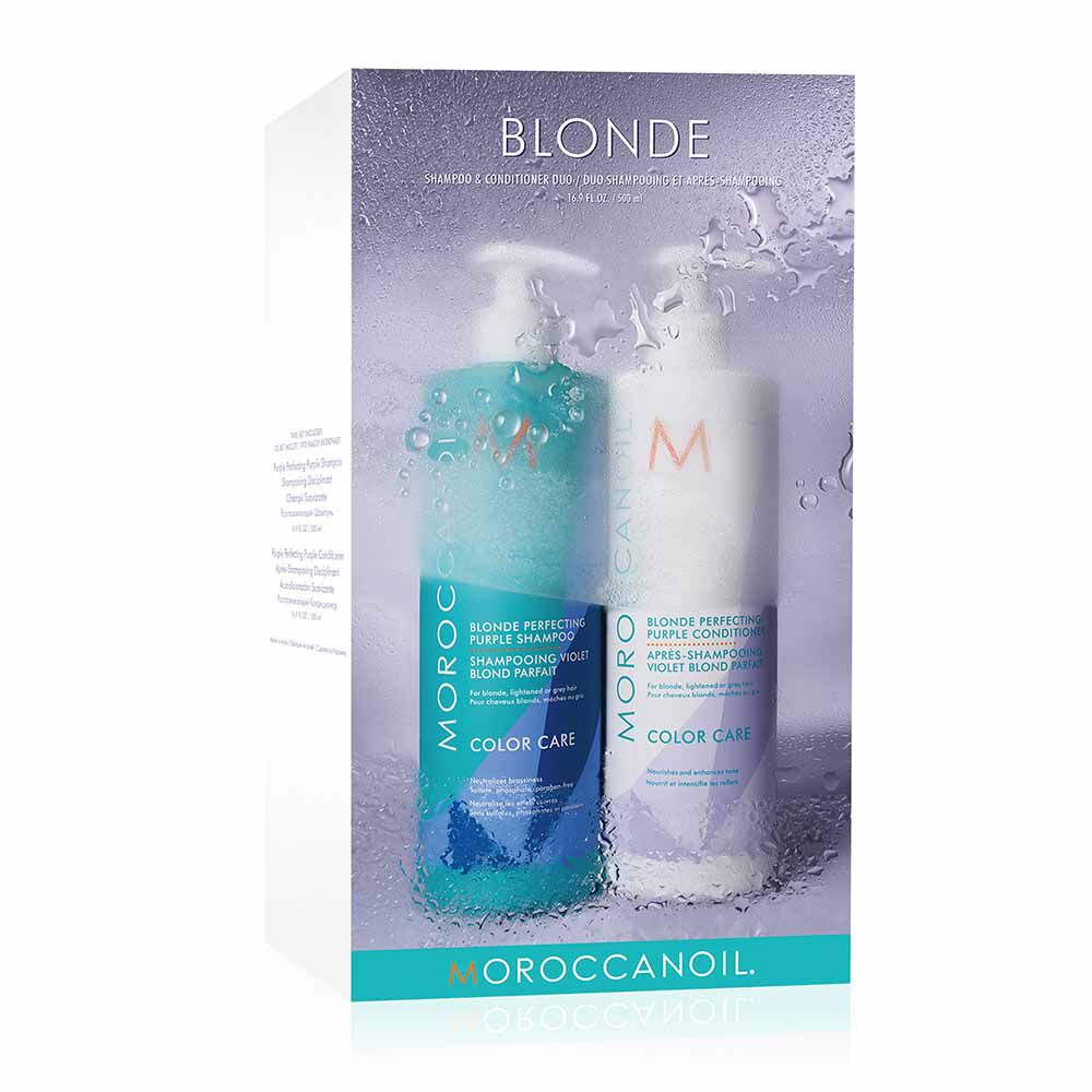 Moroccanoil Blonde Shampoo and Conditioner 500ml Duo (Worth £99.75) - Ultimate Balayage