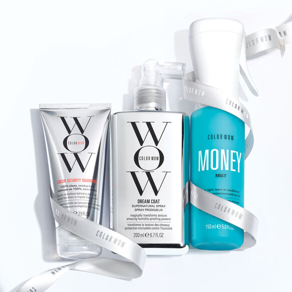 Color Wow Slay Anti-Frizz Kit | Dream Coat & Money Mist Haircare Set for Smooth, Glass-Like Shine - Ultimate Balayage