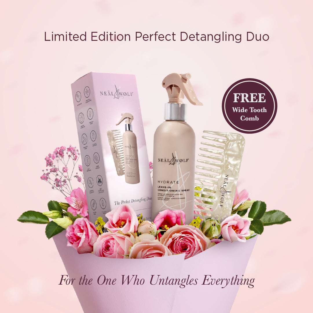 Neal & Wolf The Perfect Detangling Duo Gift Box - Ultimate Balayage