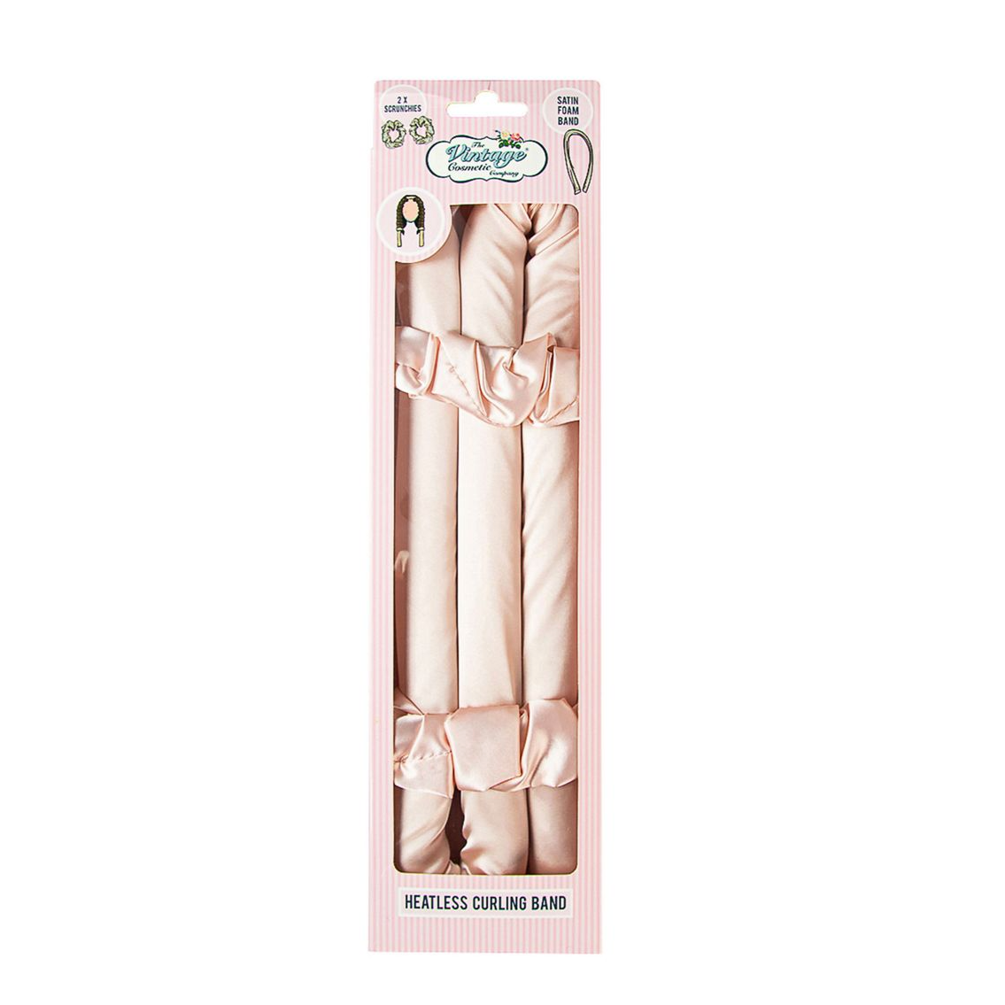 The Vintage Cosmetics Company Heatless Satin Foam Curler - Ultimate Balayage