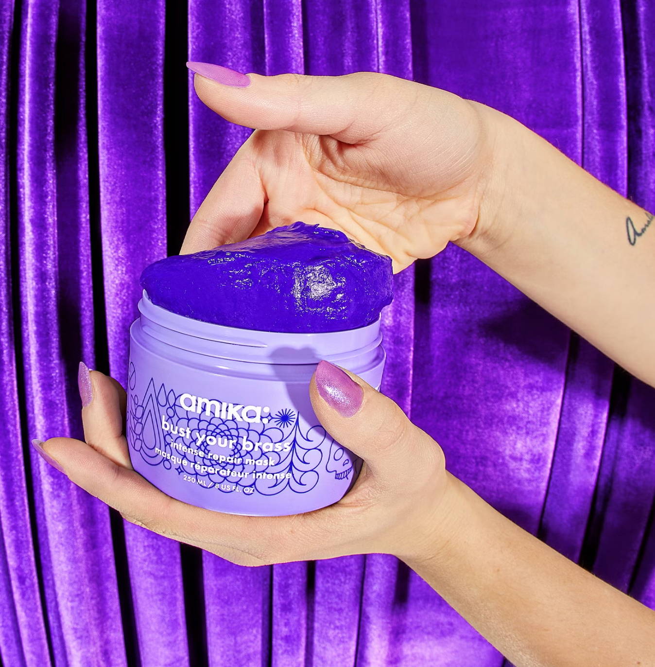 AMIKA BUST YOUR BRASS INTENSE REPAIR HAIR MASK - Ultimate Balayage