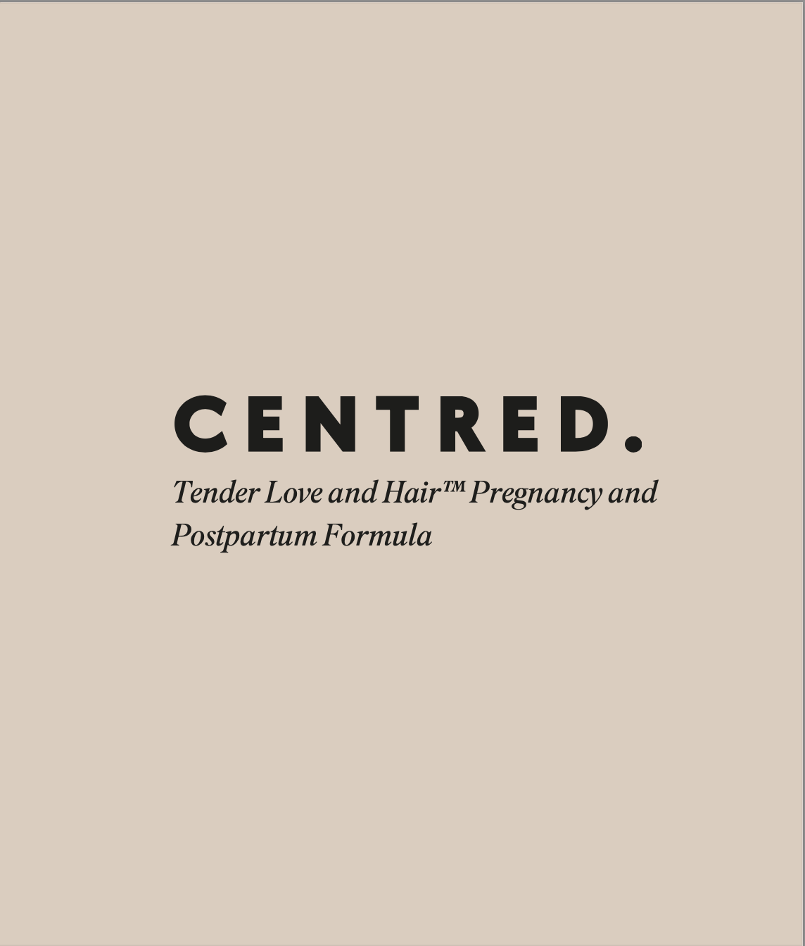 Tender Love and Hair - Pregnancy Hair Vitamins - 6 Months Supply - Ultimate Balayage