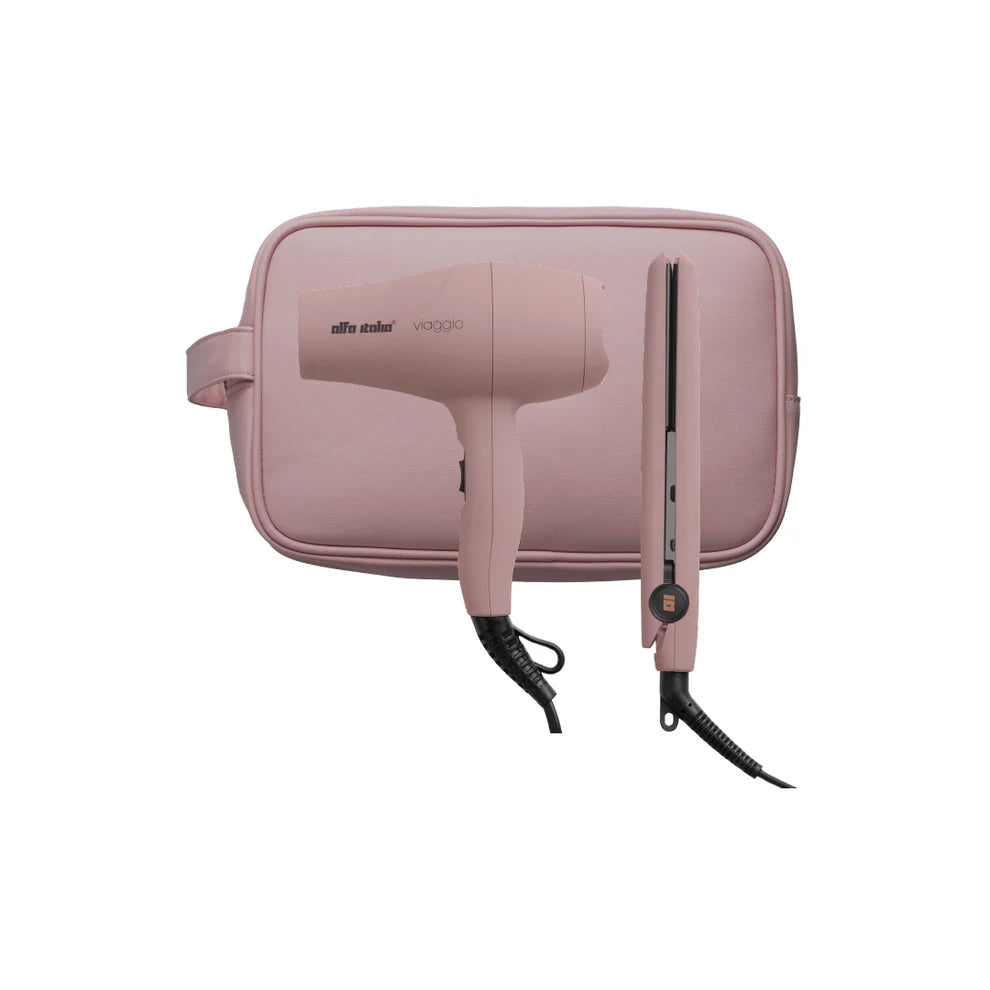 Viaggio Travel Styling Set | Lilac Smoke Mini Hair Tools for Travel & Touch-Ups - Ultimate Balayage