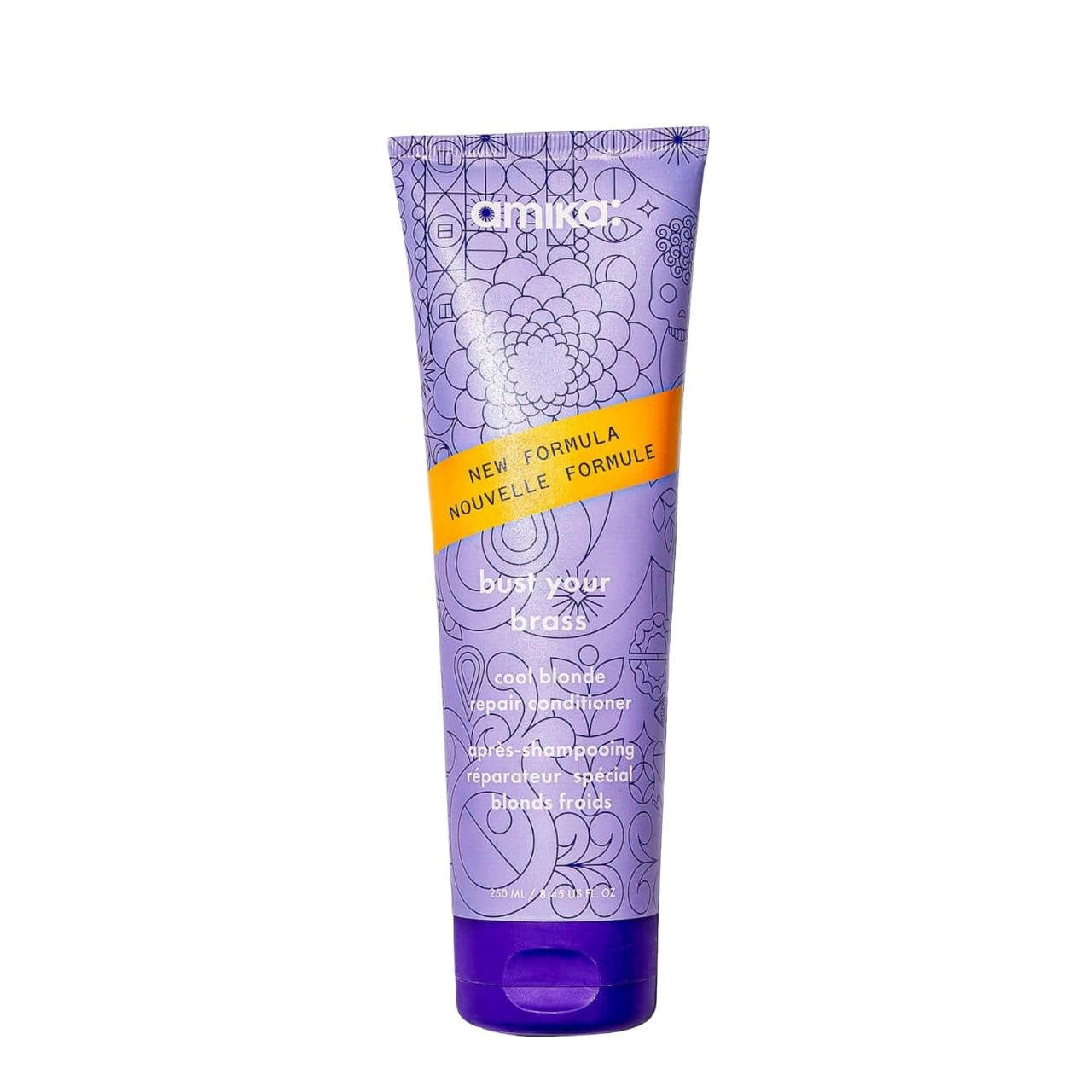 AMIKA BUST YOUR BRASS COOL BLONDE REPAIR CONDITIONER - Ultimate Balayage