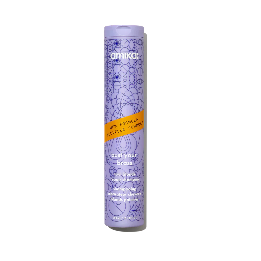 AMIKA BUST YOUR BRASS COOL BLONDE REPAIR SHAMPOO - Ultimate Balayage