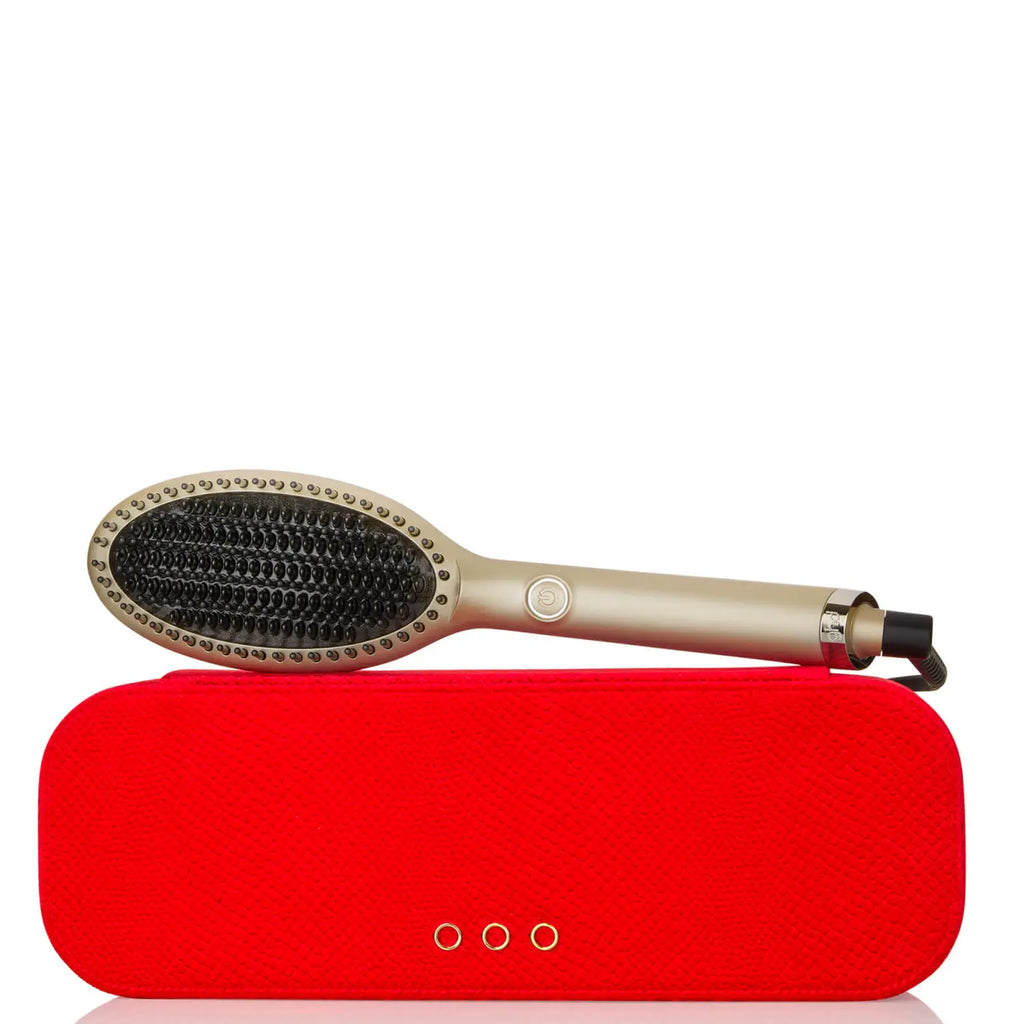 ghd Glide Limited Edition – Smoothing Hot Brush in Champagne Gold - Ultimate Balayage