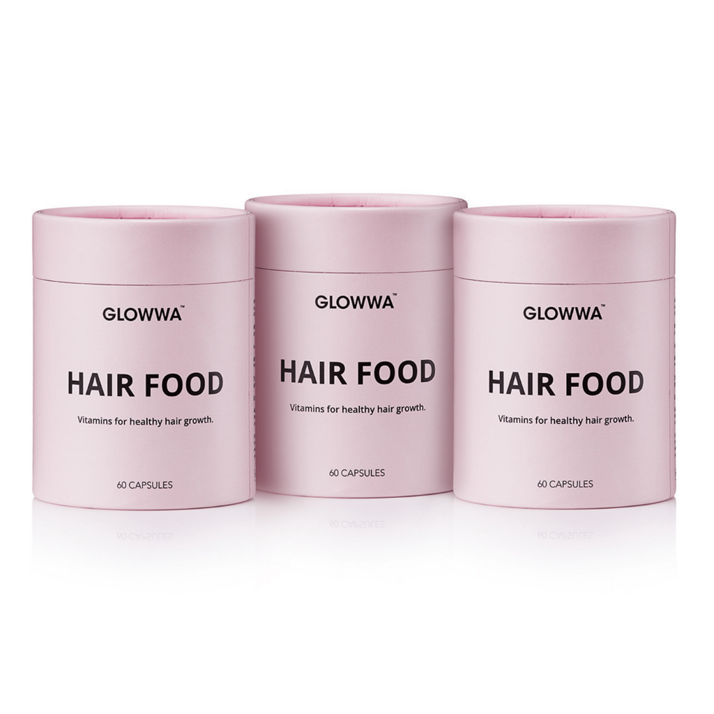 Glowwa Hair Food - Hair Vitamins 3 Month Supply - Ultimate Balayage