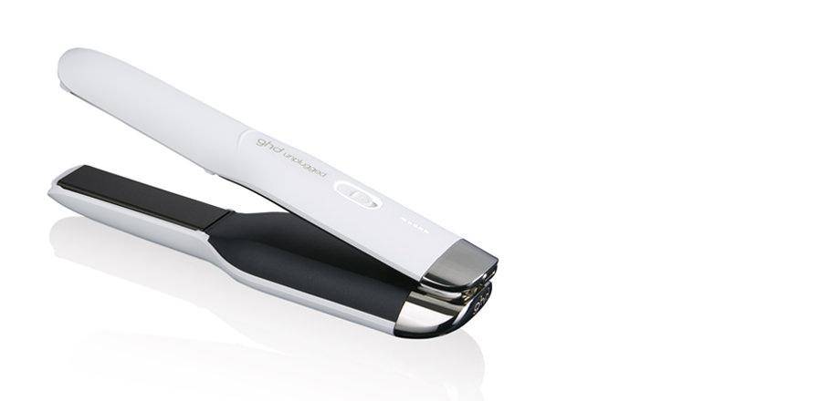 ghd unplugged cordless hair straightener (white) - Ultimate Balayage