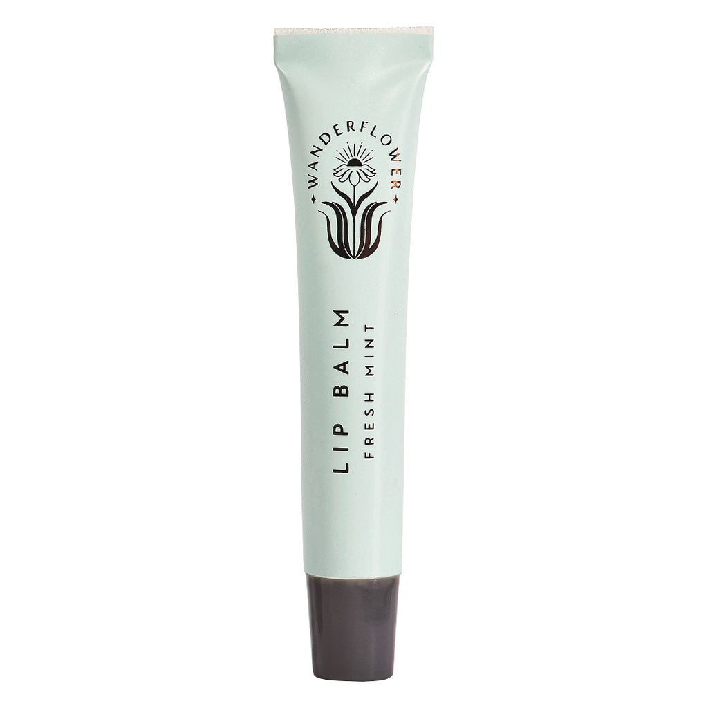 Wanderflower Lip Balm: Uplifting Fresh Mint 12ml - Ultimate Balayage