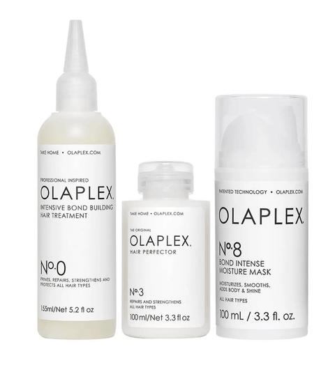 1x Olaplex Hair Rescue Bundle No. 0 No. purchases 3 No 4 & 5