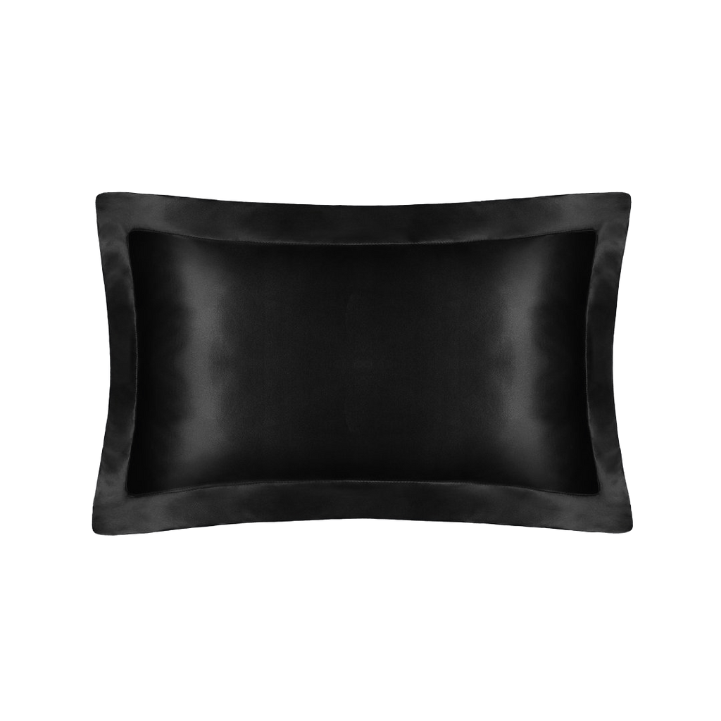 Single House Silk Pillowcase - Black - Ultimate Balayage