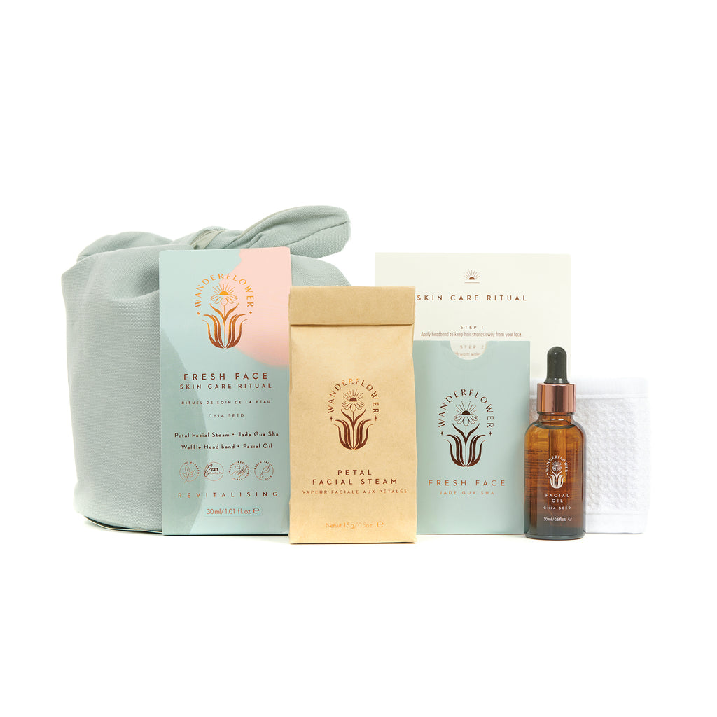 Wanderflower Fresh Face Skin Care Ritual Gift Set - Ultimate Balayage