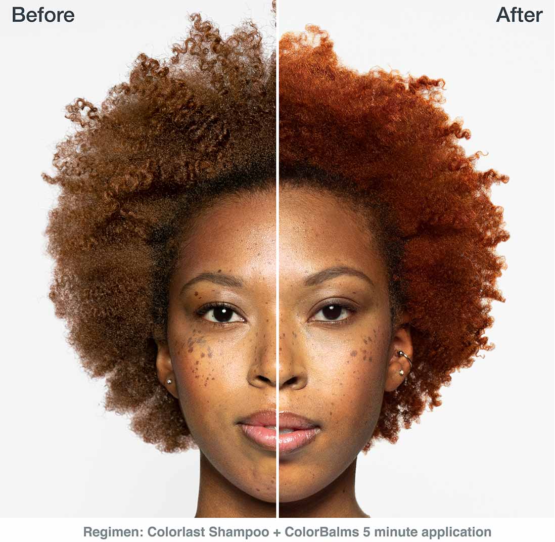 ColorBalm Saffron Red Color Depositing Conditioner - Ultimate Balayage